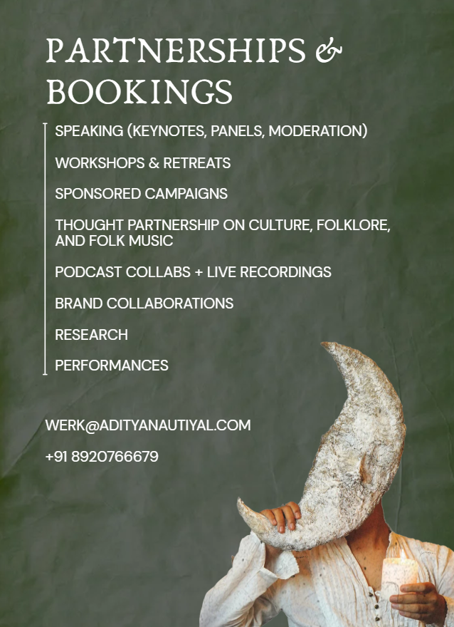 Partnership and booking media kit panel